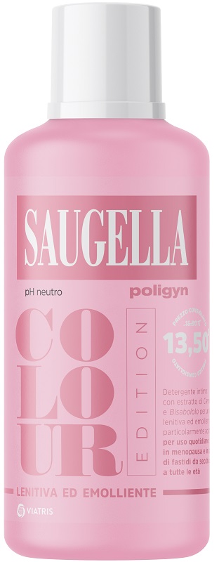 SAUGELLA POLIGYN COLOUR EDITION DETERGENTE INTIMO 500 ML - Farmastop