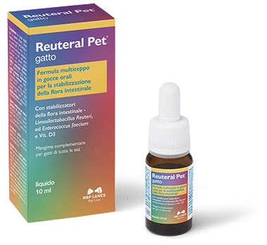 REUTERAL PET GATTO GOCCE 10 ML - Farmastop