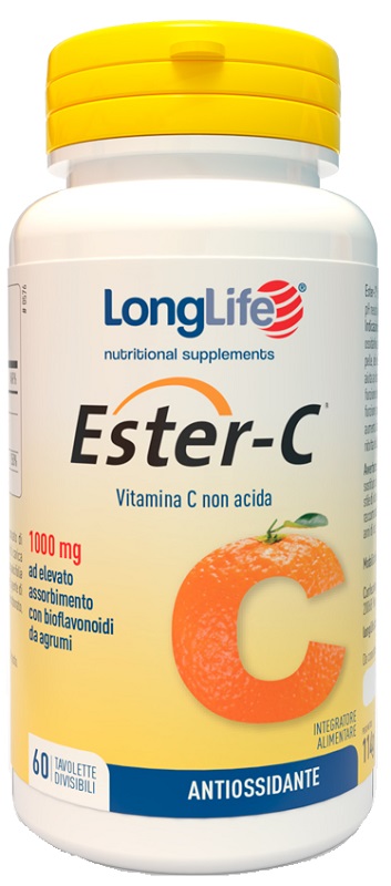 LONGLIFE ESTER C 1000MG 60 TAVOLETTE - Farmastop