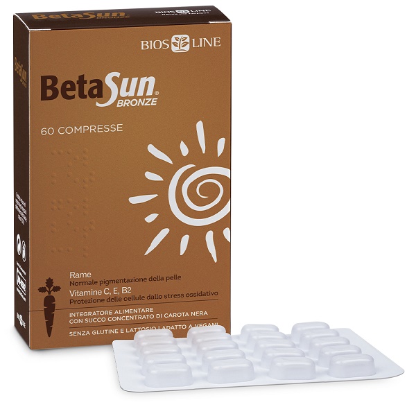 BETA SUN BRONZE 60 COMPRESSE - Farmastop