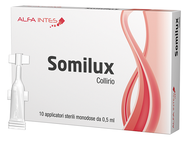 SOMILUX COLLIRIO 10 APPLICATORI STERILI MONODOSE DA 0,5 ML - Farmastop