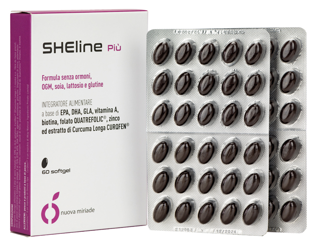 SHELINE PIU' MENOPAUSA 60 SOFTGEL - Farmastop