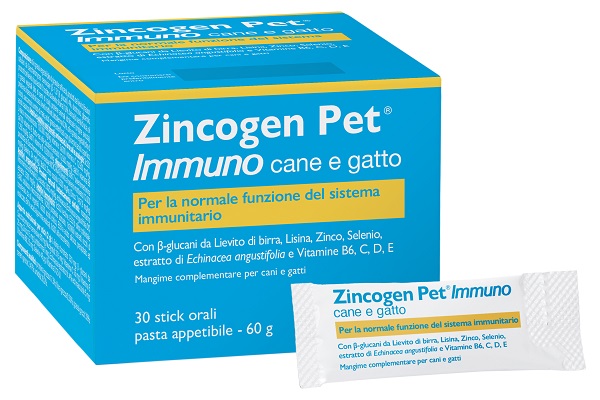 ZINCOGEN PET IMMUNO PASTA 30 STICK - Farmastop