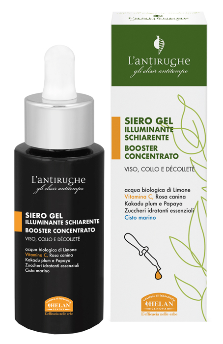 ELISIR ANTITEMPO L'ANTIRUGHE SIERO GEL ILLUMINANTE SCHIARENTE BOOSTER CONCENTRATO 30 ML - Farmastop