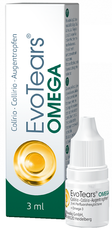 COLLIRIO OFTALMICO EVOTEARS OMEGA 3 ML - Farmastop