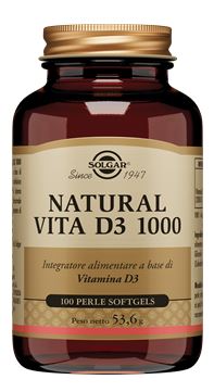 NATURAL VITA D3 1000 100 PERLE SOFTGEL - Farmastop