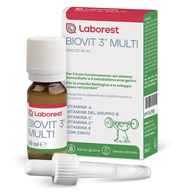 BIOVIT 3 MULTI GOCCE 30 ML - Farmastop