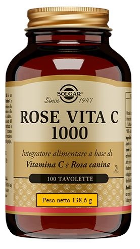 ROSE VITA C 1000 100 TAVOLETTE - Farmastop