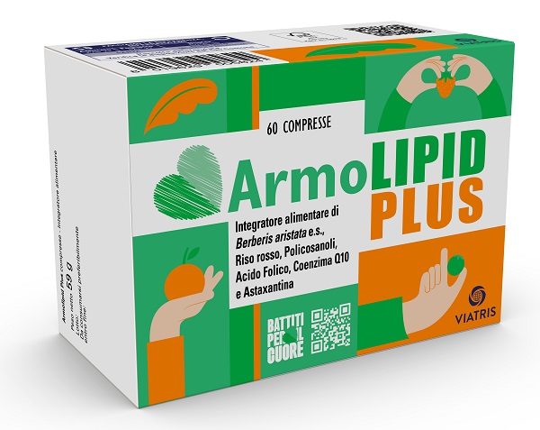 ARMOLIPID PLUS 60 COMPRESSE EDIZIONE LIMITATA BATTITI PER IL CUORE 2024 - Farmastop