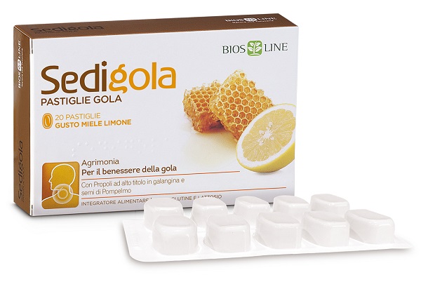 APIX SEDIGOLA MIELE LIMONE 20 PASTIGLIE - Farmastop
