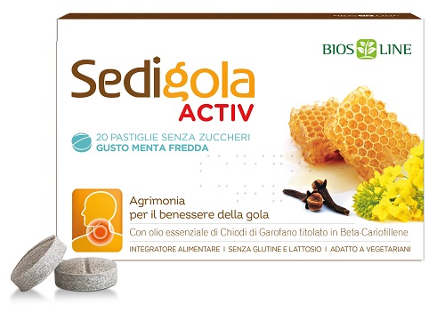 SEDIGOLA APIX ACTIV MENTA FREDDA 20 PASTIGLIE - Farmastop
