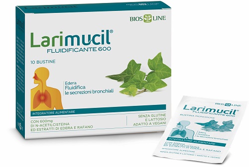 LARIMUCIL FLUIDIFICANTE 600 10 BUSTINE - Farmastop