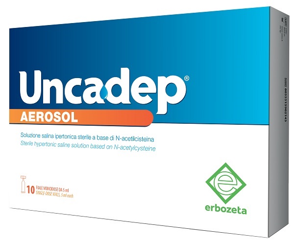 UNCADEP AEROSOL 10 FIALE MONODOSE DA 5 ML - Farmastop
