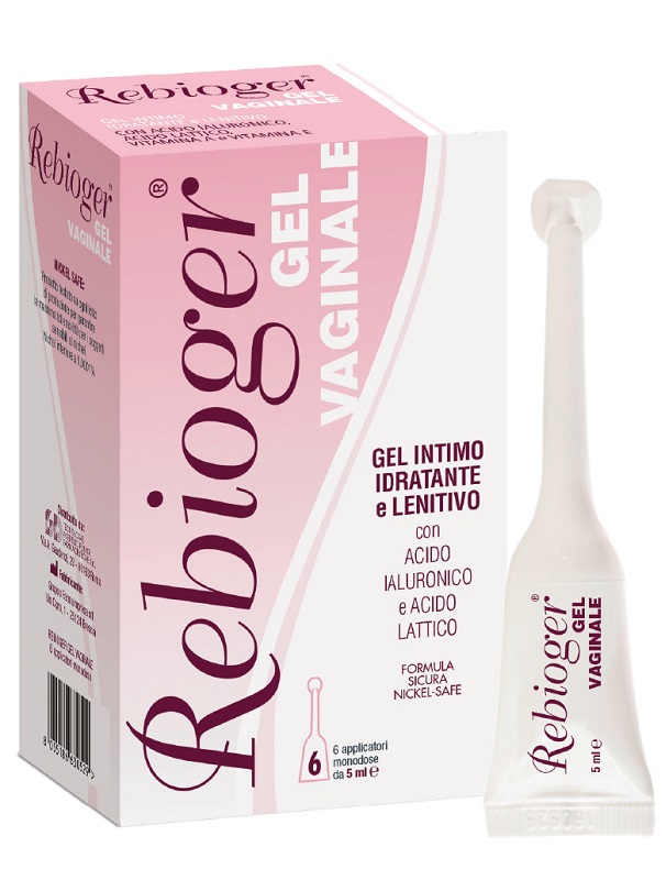 REBIOGER GEL VAGINALE 6 APPLICATORI MONODOSE DA 5 ML - Farmastop