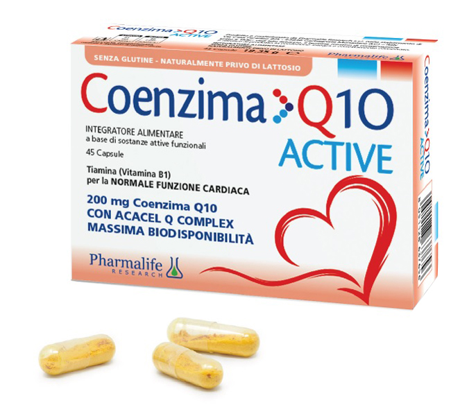 COENZIMA Q10 ACTIVE 45 CAPSULE - Farmastop
