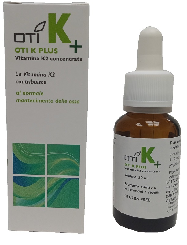 OTI K PLUS GOCCE 20 ML - Farmastop