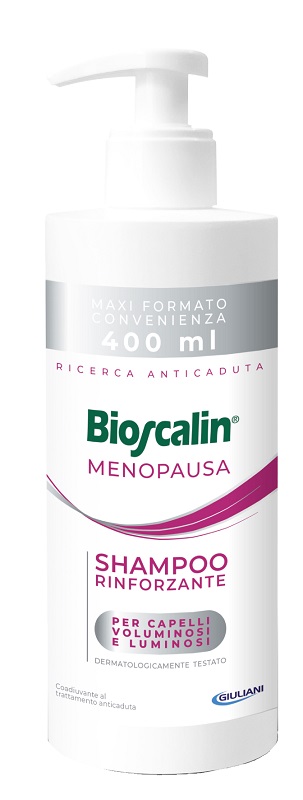 BIOSCALIN MENOPAUSA SHAMPOO RINFORZANTE 400 ML - Farmastop