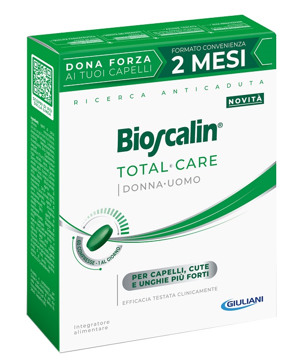 BIOSCALIN TOTAL CARE 60 COMPRESSE - Farmastop