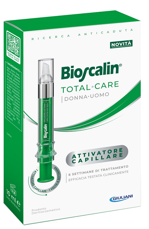 BIOSCALIN TOTAL CARE ATTIVATORE CAPILLARE APPLICATORE MULTIDOSE 10 ML - Farmastop