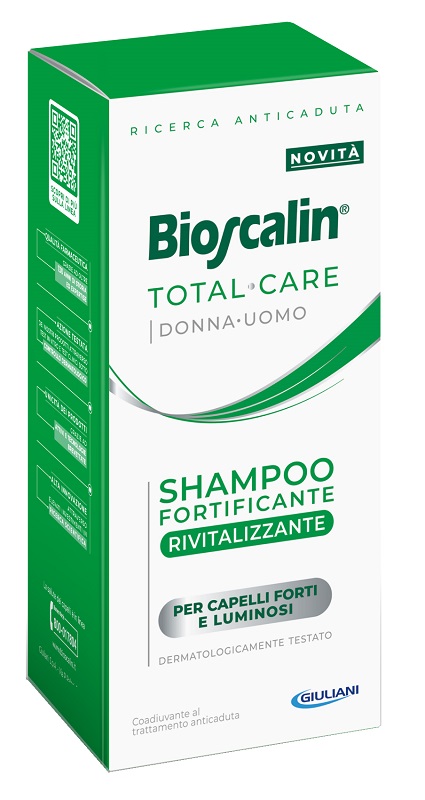 BIOSCALIN TOTAL CARE SHAMPOO FORTIFICANTE RIVITALIZZANTE 200 ML - Farmastop