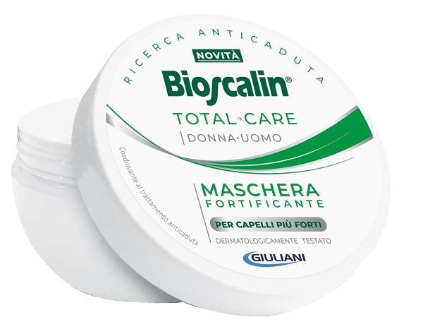 BIOSCALIN TOTAL CARE MASCHERA FORTIFICANTE 200 ML - Farmastop