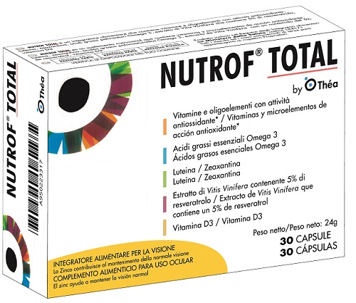 NUTROF TOTAL 30 CAPSULE - Farmastop