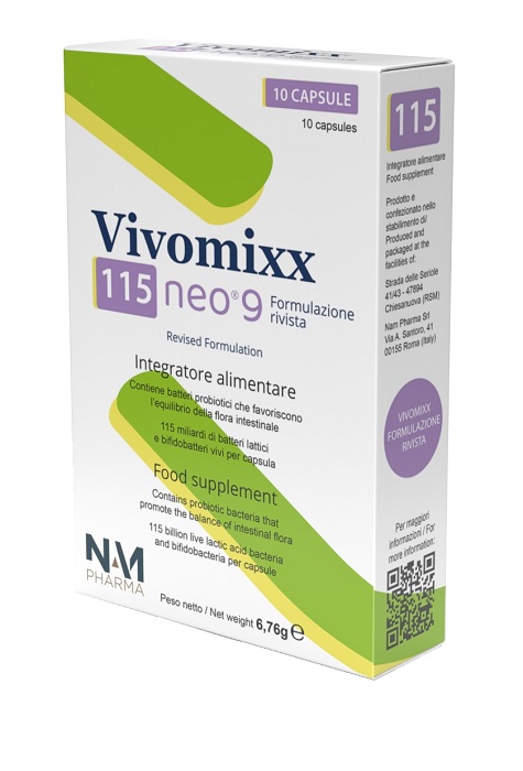 VIVOMIXX 115 NEO 9 10 CAPSULE - Farmastop