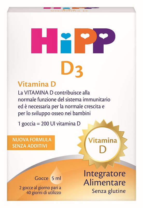 HIPP D3 5 ML NUOVA FORMULA - Farmastop