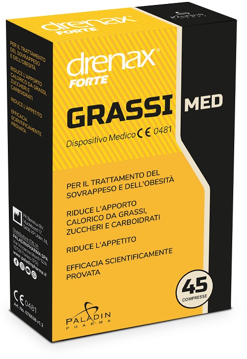 DRENAX FORTE GRASSI MED 45 COMPRESSE - Farmastop