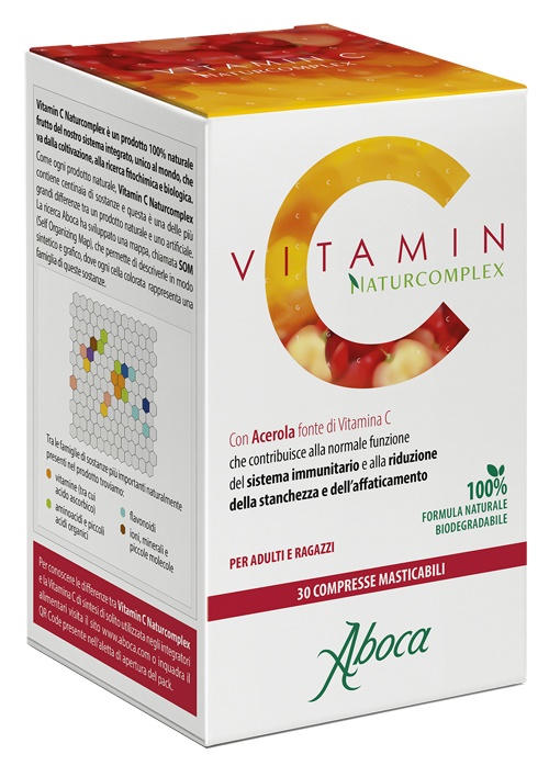 VITAMIN C NATURCOMPLEX 30 COMPRESSE DA 2 G - Farmastop