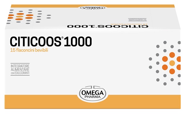 CITICOOS 1000 15 FLACONCINI 10 ML - Farmastop