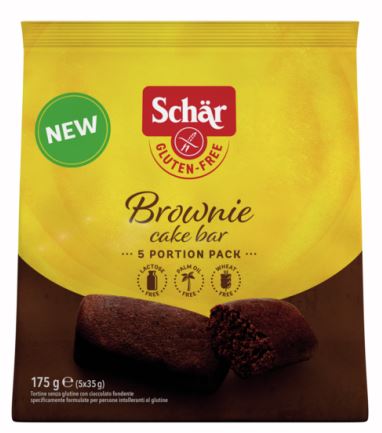 SCHAR BROWNIE CAKE BAR 175 G - Farmastop