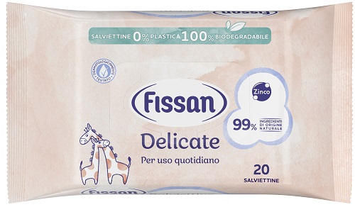 FISSAN SALVIETTE DA VIAGGIO NEW 20 PEZZI - Farmastop