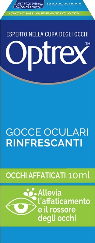 GOCCE OCULARI RINFRESCANTI OCCHI AFFATICATI OPTREX 10 ML - Farmastop