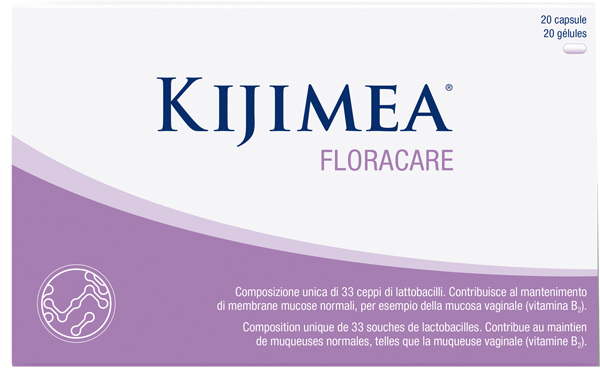 KIJIMEA FLORACARE 20 CAPSULE - Farmastop