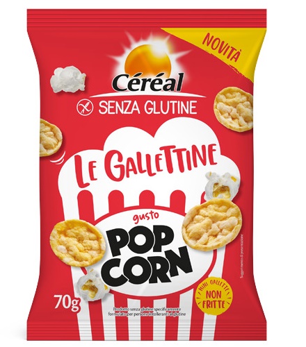 CEREAL GALLETTINE GUSTO POP CORN 70 G - Farmastop
