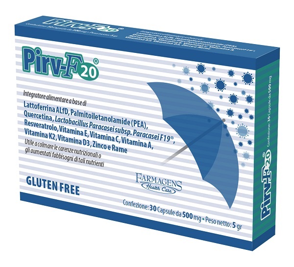 PIRV F20 30 CAPSULE 500 MG - Farmastop