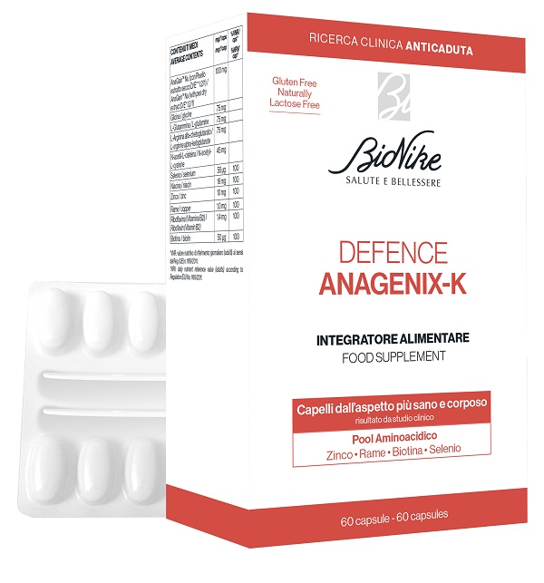 DEFENCE ANAGENIX K INTEGRATORE ALIMENTARE 60 CAPSULE - Farmastop