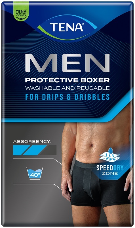TENA MEN PROTECTIVE BOXER ASSORBENTE LAVABILE EXTRALARGE 1 PEZZO - Farmastop