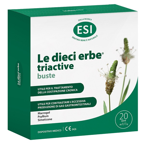 ESI LE DIECI ERBE TRIACTIVE 20 BUSTINE - Farmastop