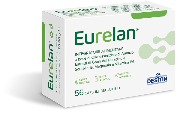 EURELAN 56 CAPSULE DEGLUTIBILI SENZA GLUTINE SENZA LATTOSIO - Farmastop