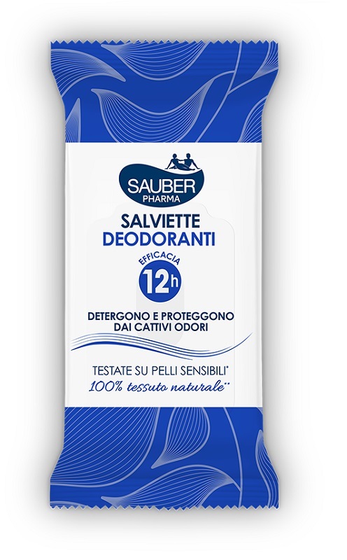 SAUBER SALVIETTE DEODORANTI 10 SALVIETTE - Farmastop