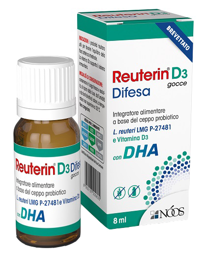 REUTERIN D3 DIFESA GOCCE CON DHA 8 ML - Farmastop