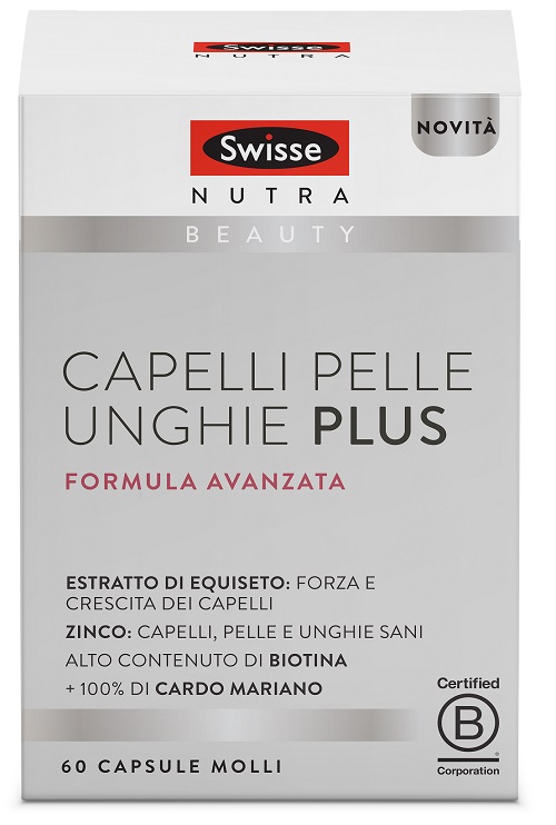 SWISSE CAPELLI PELLE UNGHIE PLUS 60 CAPSULE MOLLI - Farmastop