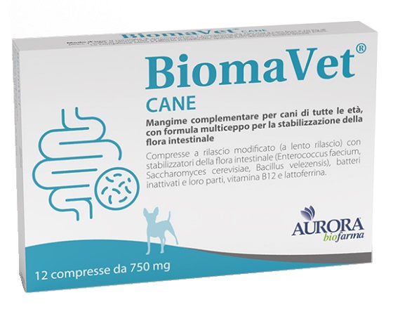BIOMAVET CANE 750MG 12 COMPRESSE - Farmastop