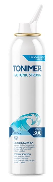 TONIMER ISOTONIC STRONG SPRAY 200 ML OSMOLALITA' 300 MOSM/KG - Farmastop