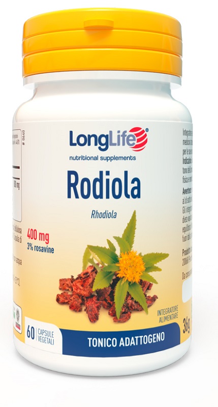 LONGLIFE RODIOLA 3% ROSAVINE 400 MG 60 TAVOLETTE - Farmastop