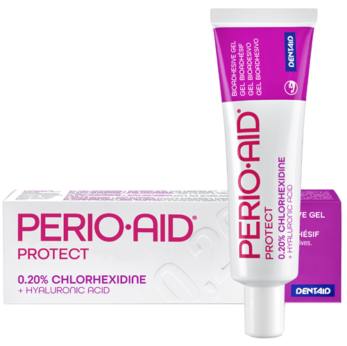 PERIO-AID PROTECT GEL BIOADESIVO CLOREXIDINA 0,20%+ACIDO IALURONICO 30 ML - Farmastop