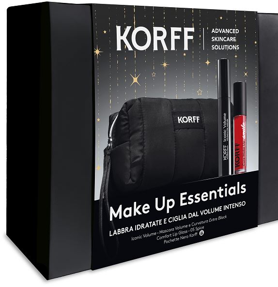 COFANETTO MAKE UP ESSENTIALS ICONIC VOLUME MASCARA + COMFORT LIP GLOSS 03 - Farmastop