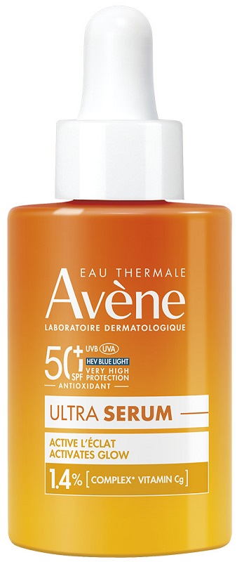 EAU THERMALE AVENE SOLARE ULTRA SIERO ATTIVA LA LUMINOSITA' SPF50+ 30 ML - Farmastop